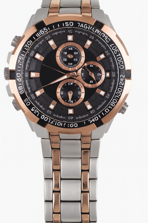 Men's Metal Chronograph Analog Watch
